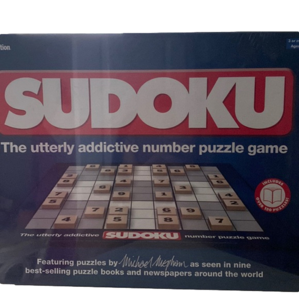 New In Box SUDOKU BOARD GAME (Ages 8 and up)